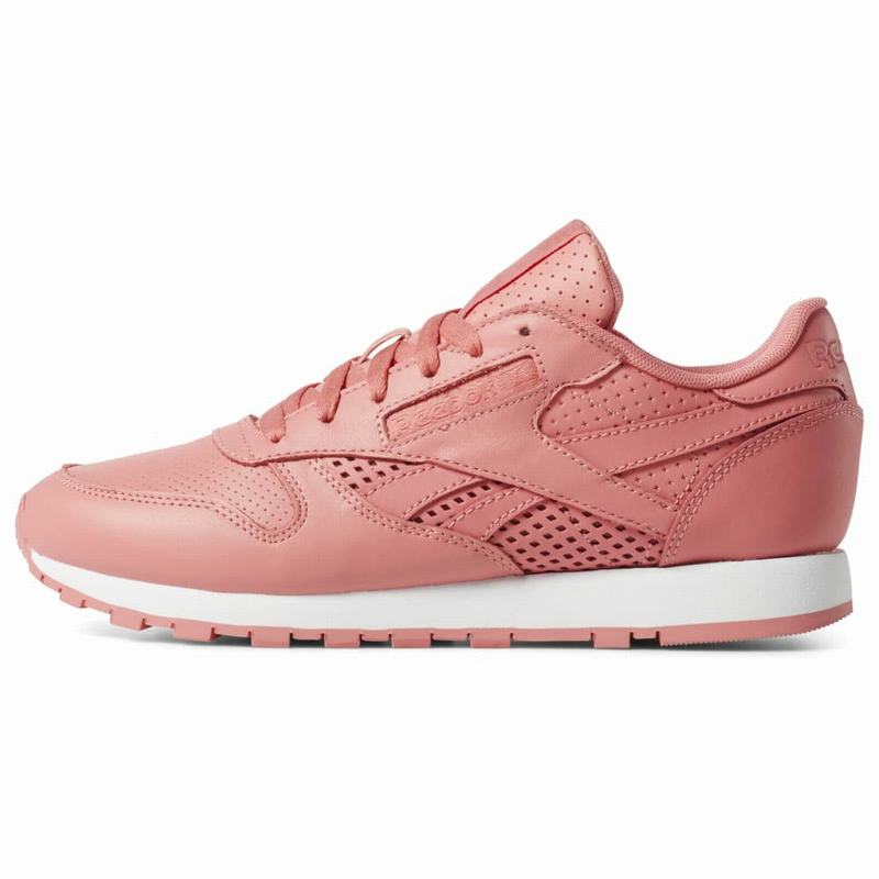 Tenisi Reebok Classic Leather Dama Roz/Albi Romania YD8841YV